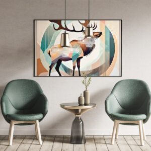 Elk home wall art