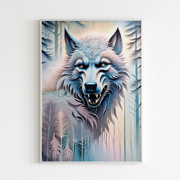 Werewolf ai art