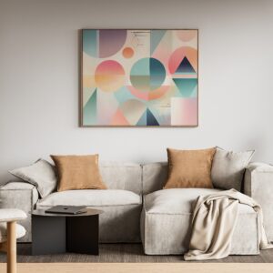 Geometric color art