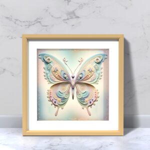 Folk art butterfly