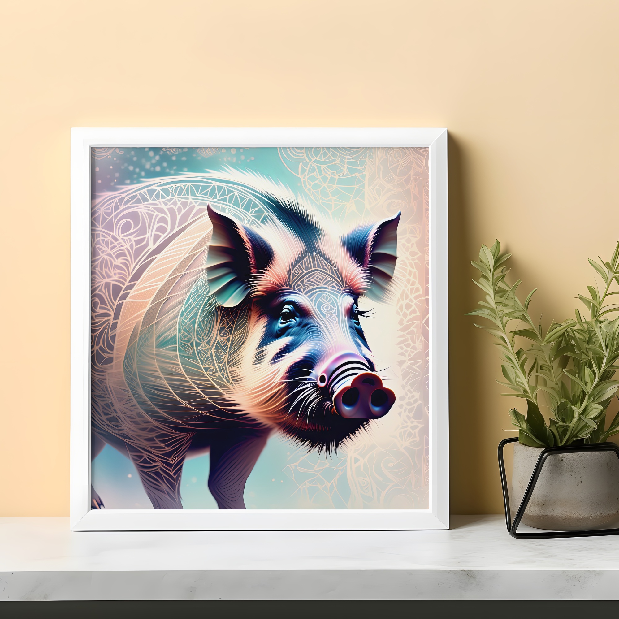 Art Of Zoo Boar Digital Download - SoCal Print Art