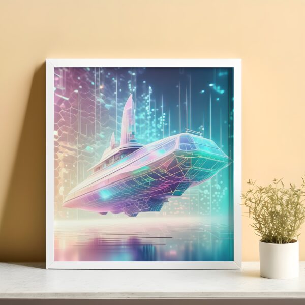 Ship digital art