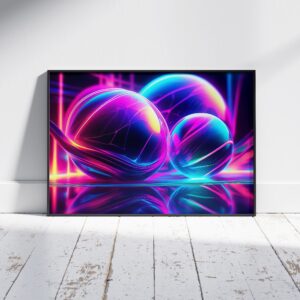 Digital art neon