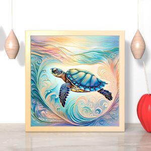 Hawaii turtle art