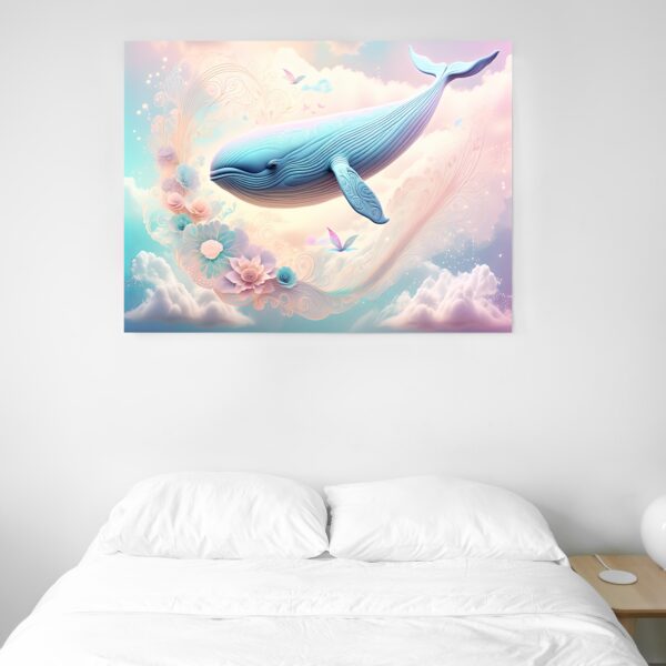 Whale Flight Art