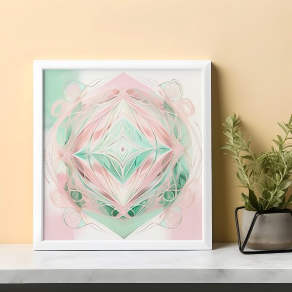 Geometric Canvas Art