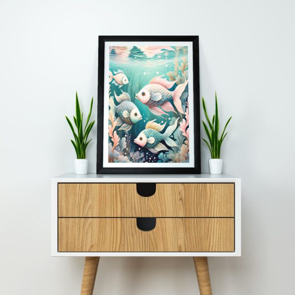 Folk Fish Paintings