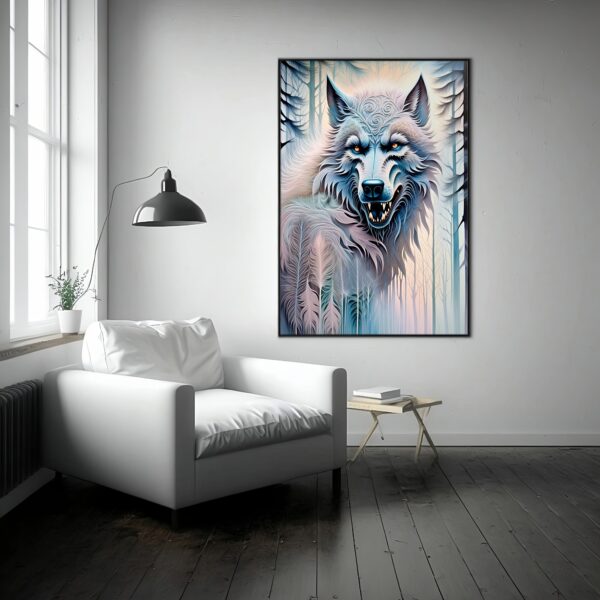 Werewolf Artificial Intelligence Illustration